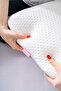 Set of 2 Visco Air Channel Orthopedic Pillows, 60X40X14Cm, White-Pink - 6