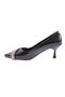 Fb-47-23y Women's Silver Stone Banded Evening Dress Shoes - 3