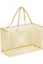 Metal Basket 14Cm X 30Cm X 19Cm Copper