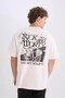 Ecru Men's T-Shirt D5466Ax/Er105