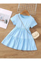 Short Sleeve 3 Piece Children's Dress