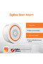 جهاز إنذار ذكي من Coolcam Tuya Zigbee لأمن المنزل مع تنبيهات ستروب يدعم كابل USB و... - 2