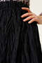 Wrinkled Pleated Skirt - 4