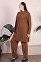 Women's Plus Size Seasonal Combed Cotton Suit - 7