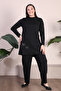Women's Plus Size Seasonal Combed Cotton Suit - 4