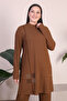 Women's Plus Size Seasonal Combed Cotton Suit - 3