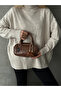 Bonnie Model Tan Charm Gifted Women's Hand and Shoulder Bag - 5