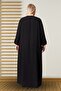 Women's Large Size Seasonal Long Zipper Black - 8