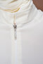 Ecru Hajj Umrah Prayer Robe Viscose Regular Size 36-46 Length 1.45 cm - 6