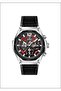 Rym-9D13 Men's Wristwatch - Steel Case - Silicone Band (Top Leather Coating) 2 Years Warranty - 2