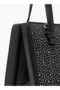 Embellished Tote Bag with Adjustable Strap and Magnetic Closure - W 9.5 x H 13.5 x D 18.5 cm - 5