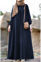 Mihrişah Ferace Navy Blue - 5