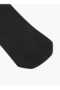 Logo Detail Non Terry Crew Length Socks - Set of 5 - 5