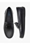 Mister Duchini Textured Slip-On Moccasins