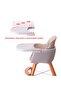 Premium Dual Height Wooden High Chair - Ivory - 8