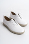 Bianca Winslow White Women's Orthopedic Flexible Ultra Light Daily Walking Sports Casual Soft Leather Shoes - 2