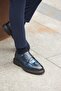Andrey Model Double Buckle Crocodile Genuine Leather Casual Shoes - 3