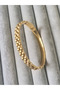 Women's Steel Bracelet Rolex Model Gold Color 316 L Sterling Steel Handcuff Bracelet - 5