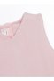 Alita City Lcw Kids Pink Plain Girls' Dress with a Difference - 2