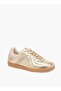 Womens' Panelled Lace-Up Sneakers - 2