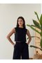 Yandan Slit Detail Vest with Pants Double Suit - 4