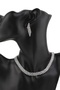 Wedding Engagement Henna Zircon Jewelled Necklace Earring Set Es06