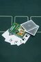Black PVC Plastic Waterproof Playing Cards Poker Playing Card cin444sy - 3