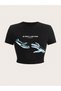 Women's Ever Lasting Printed Tee Crop