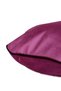Throw Pillow Pillow Case with Black Piping on the Edges Lilac Color 45X45 - 2