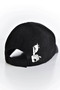 قبعة Snapback سوداء مطبوعة