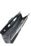 Black Color Suede Magnetic Closure Evening Dress Portfolio Clutch Wedding Henna Engagement Evening Bag - 4