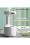 Anti Gravity Water Drop Air Humidifier and Aroma Therapy Device with Digital Clock Display - 3