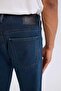 Sergio Regular Fit Normal Fit Regular Waist Tube Leg Jean Trousers D.Blue - 5