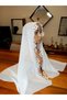Handmade Needlework Handmade Prayer Hijab, Mevlit, Mevlüt Cover, White Color, Handmade Prayer Coverlet - 8