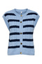 Onlchico Sl O-Neck Button Vest Ex Knt