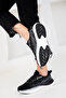 Women's Black Sneakers 20301 - 4