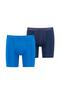 Sport Microfiber Long Boxer 2P Blue - 6