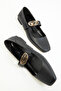 Women's Black Ballerinas 20278 - 6