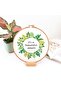 Tapestry Etamine Embroidery Set with Hoop 20X20 cm 511317