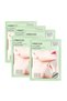 Niacinamide and Goat Milk Firming Face, Chin and Neck Masks Set of 5 30 gr x 5 Pieces