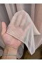 Plain Tulle Curtain Grek Powder Pink, 300x260, Sparse Pleat, 1/2 - 3
