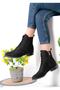 Black Suede Women's Boots - 3