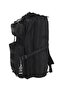 65 L Black Tactical Outdoor Backpack - Military Camping Mountaineer Bag