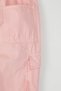 Pink Girl's 100% Cotton Pocket Detail Wide Leg Elastic Denim Trousers Tkdss25Pl00004 - 6