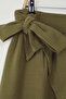 Green Lacing Detail Beach Wear Plus Size Skirt Tbbss25Az00016 - 7