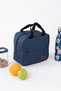 7 lt mila food carrying bag heat insulated thermal bag lunch box camping navy blue - 2