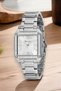 Steel Cord Steel Case Women's Wristwatch, Silver-White FC.14169M.01 zmfer129