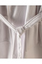 Eleta Şalyaka 100% Cotton Unisex Bathrobe - White - 3