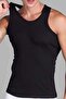 Nazar Yıldız Men's Black Strappy Classic Cotton Undershirt 1 Pack - 3