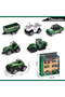 Alloy Sliding Farmer's Vehicle (6Pcs) - 3